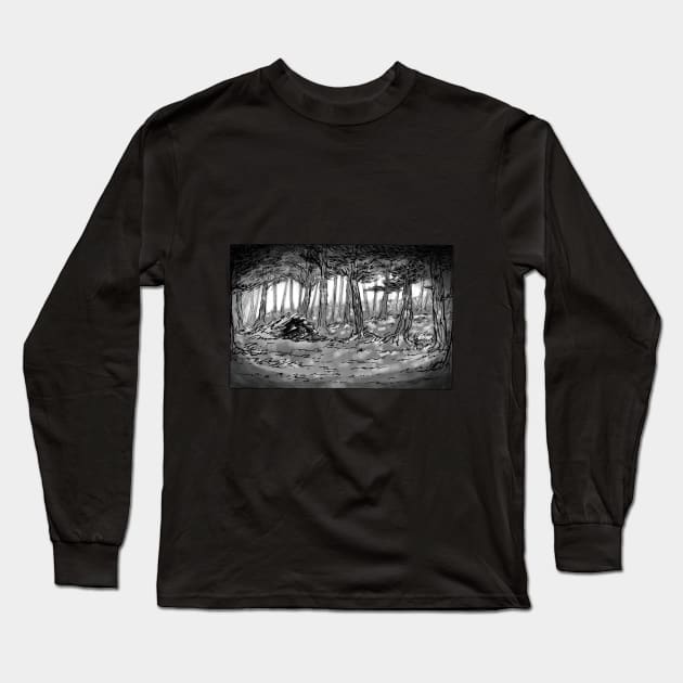 In the shrubbery Long Sleeve T-Shirt by slepo :P